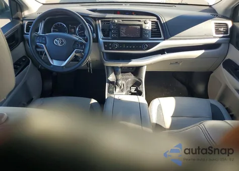 2019 Toyota Highlander Le from USA, damaged, VIN 5TDZZRFH3KS354853